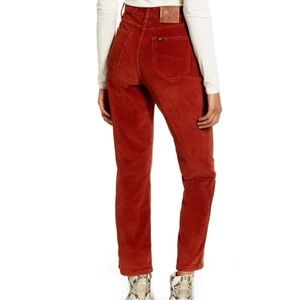 LEE Vintage Modern Corduroy Ankle Straight Pants